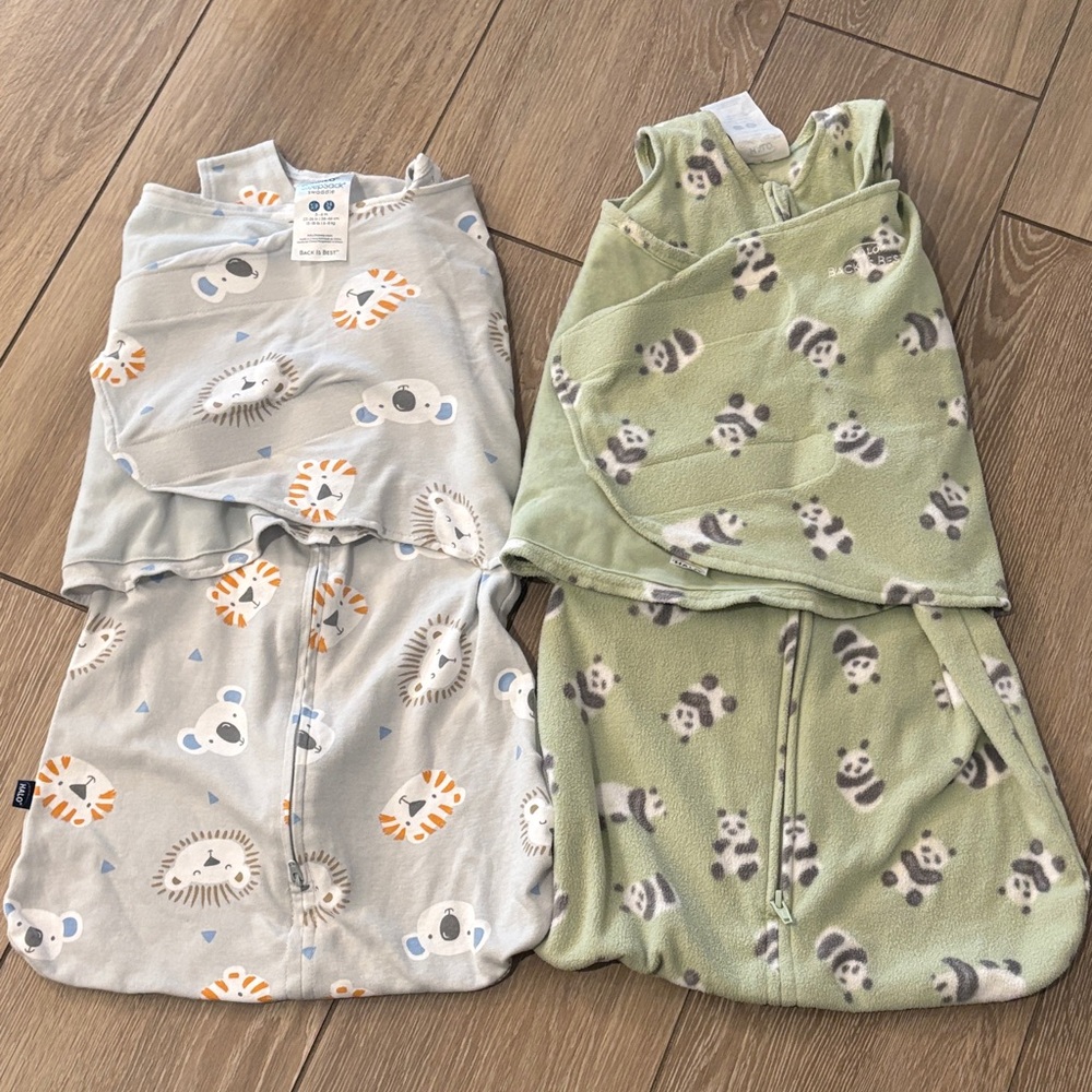 Halo Animal Print Swaddles